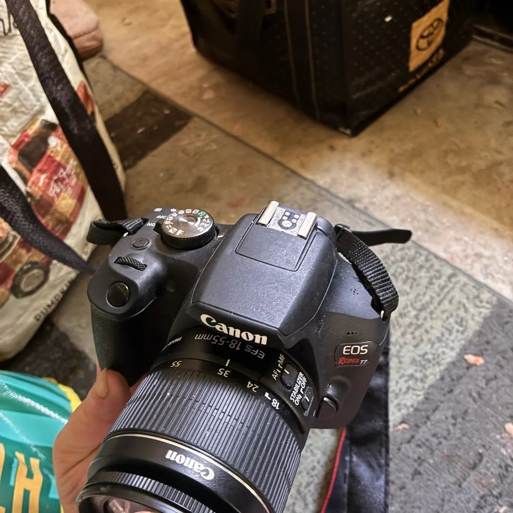 Canon EOS Rebel T7 Digital Camera - Black